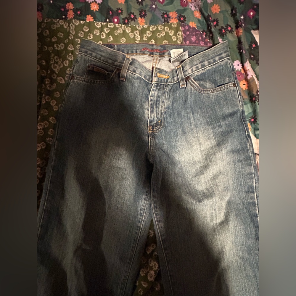 SOLD ON DEPOP - y2k 2000s vintage eddie bauer jeans ! size petite